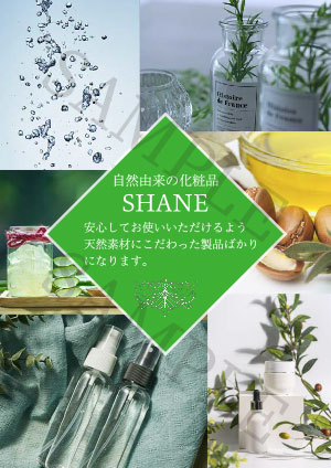 化粧品のフライアー(サンプル)